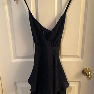 Navy Blue Romper/Dress